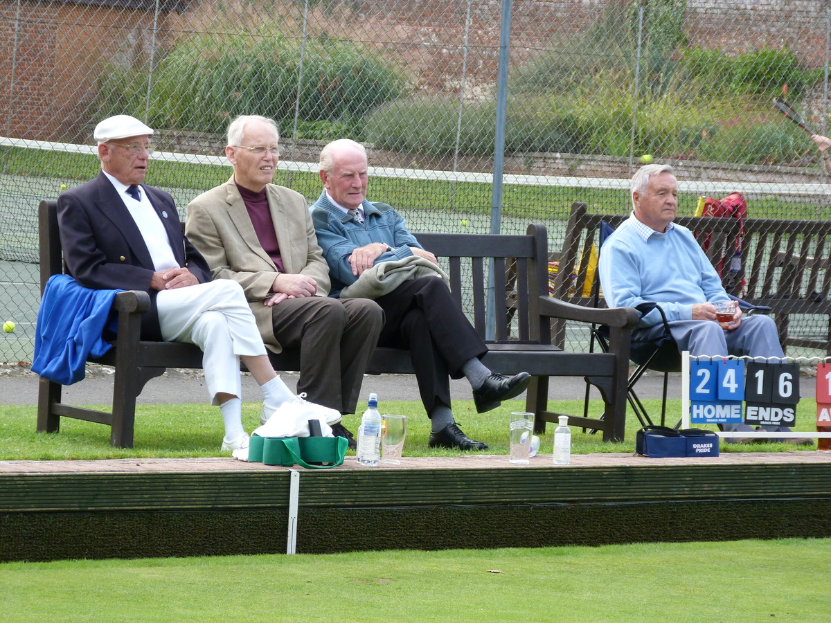 Seating space was in short supply at the Finals Day, but at least it didn't rain.